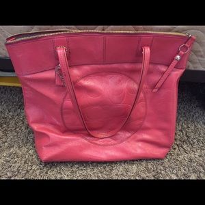 Poppy Collection Pink Tote Purse
